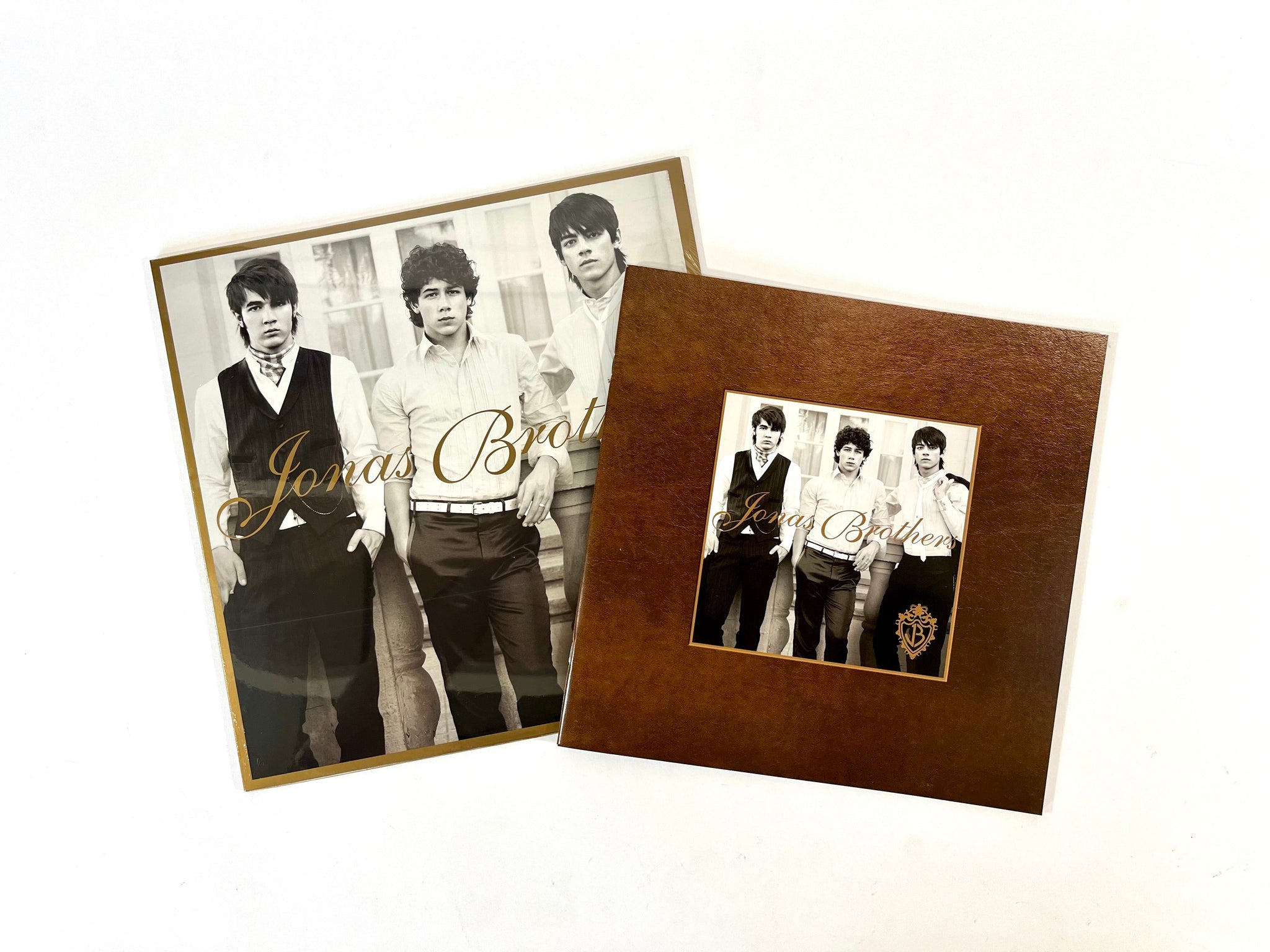 BUNDLE!    Jonas Brothers 2007 LP (in White vinyl) + Photobook