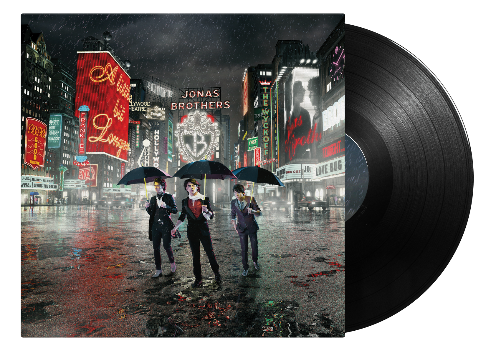 Jonas Brothers - A Little Bit Longer LP - Classic Black Vinyl