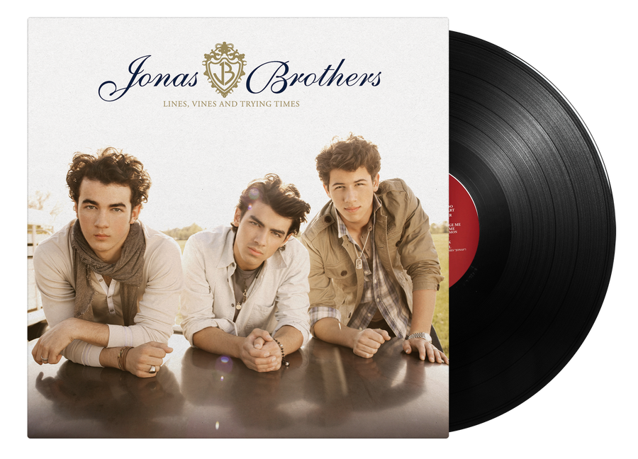 Jonas Brothers - Lines, Vines and Trying Times LP (CLEAR vinyl) - JONAS VINYL CLUB