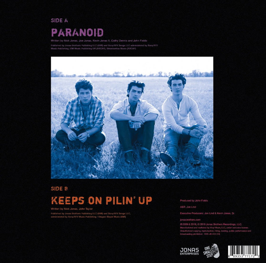 Paranoid 10" Holographic Vinyl! - JONAS VINYL CLUB