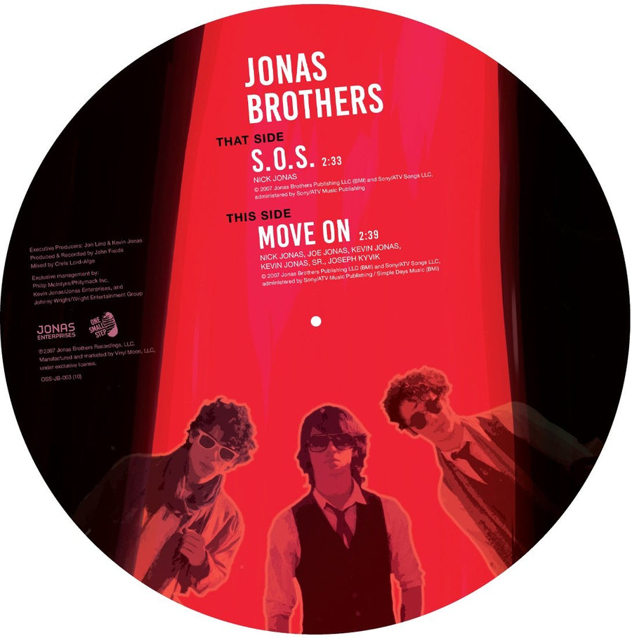 Jonas Brothers - "S.O.S." (10" Picture Disc) - JONAS VINYL CLUB