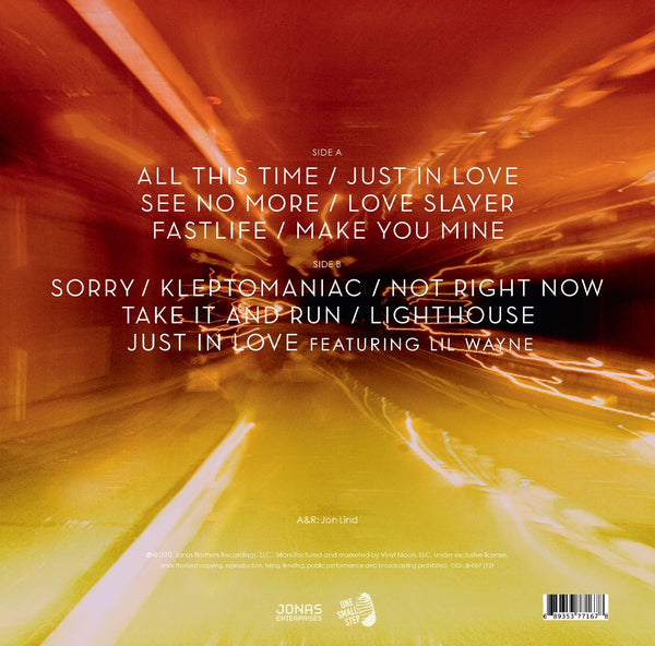 Joe Jonas FastLife LP DELUXE JONAS VINYL CLUB